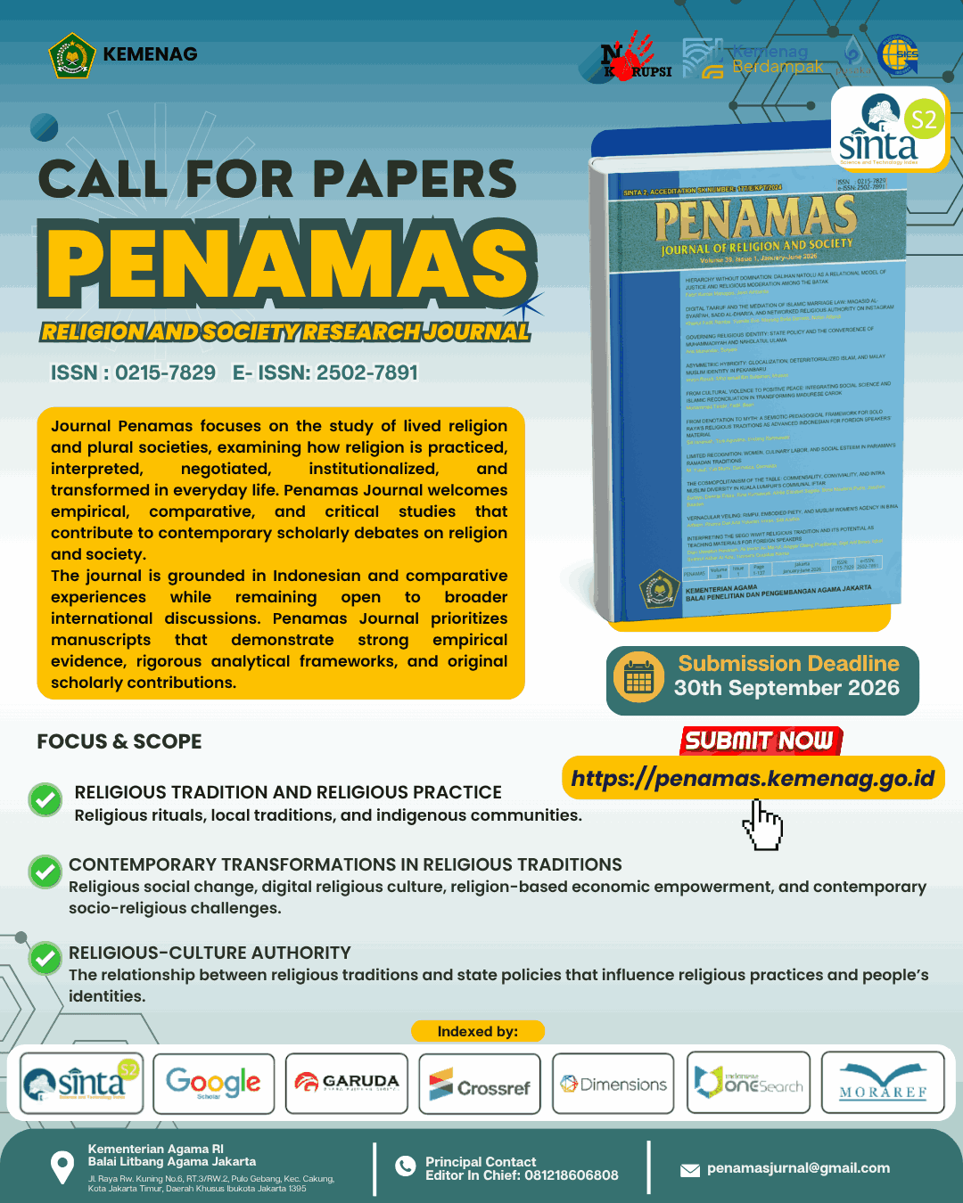 Call For Papers